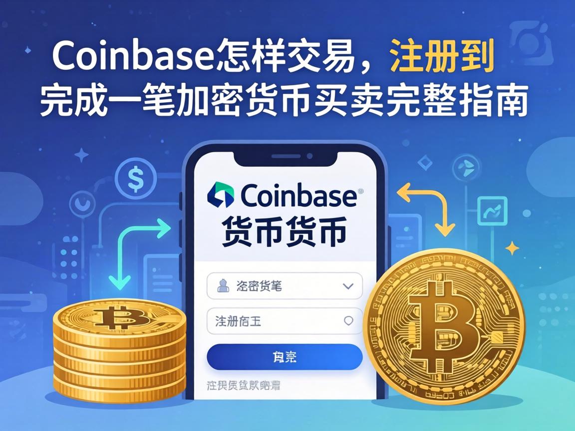 Coinbase怎样交易,从注册到完成一笔加密货币买卖的完整指南