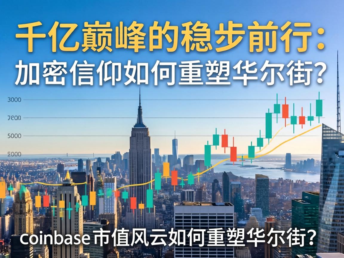 Coinbase市值风云,从千亿巅峰到稳步前行,加密信仰如何重塑华尔街? 第1张 Coinbase市值风云,从千亿巅峰到稳步前行,加密信仰如何重塑华尔街? 第1张