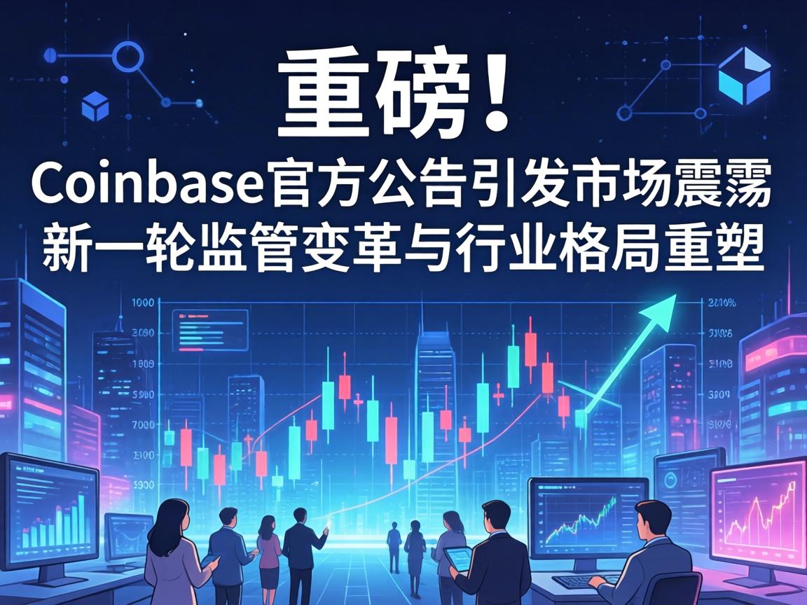 重磅！Coinbase官方公告引发市场震荡，新一轮监管变革与行业格局重塑  第1张