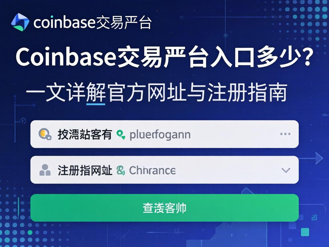Coinbase交易平台入口是多少？一文详解官方网址与注册指南